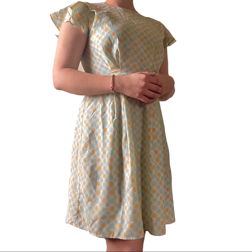 LEMON PRINT DRESS